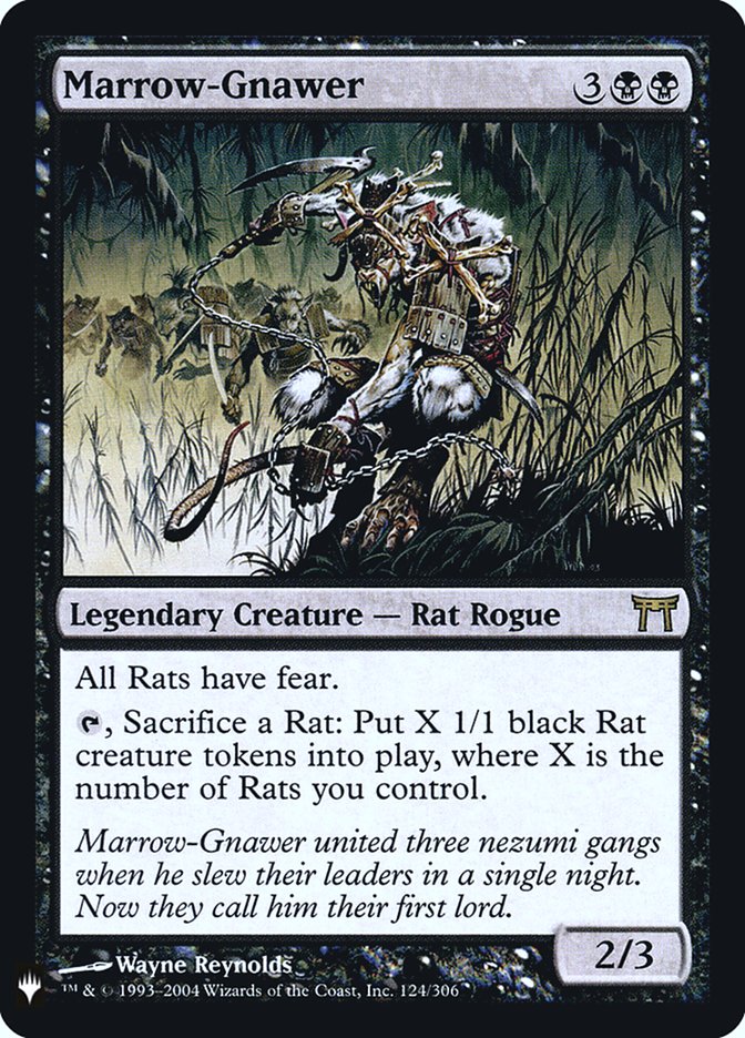 Marrow Gnawer 124 (The List Reprints)  - Foil | Good Games Morley