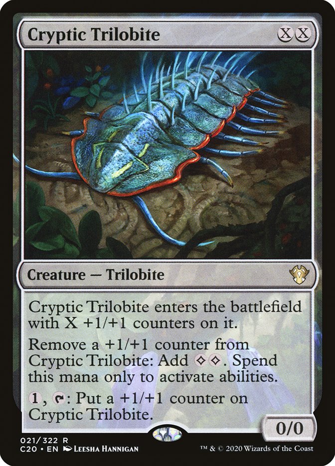 Cryptic Trilobite 21/322 (Commander 2020)  | Good Games Morley