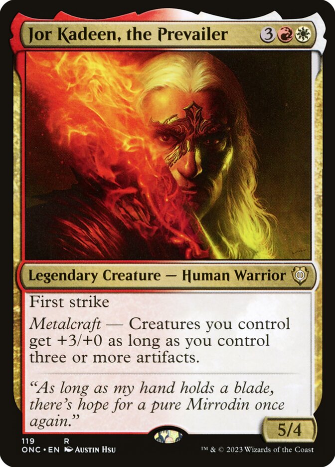 Jor Kadeen, the Prevailer 119/28 (Commander: Phyrexia: All Will Be One)  | Good Games Morley