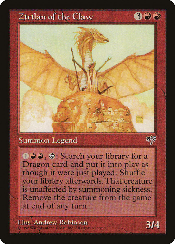 Zirilan of the Claw 204/350 (Mirage)  | Good Games Morley