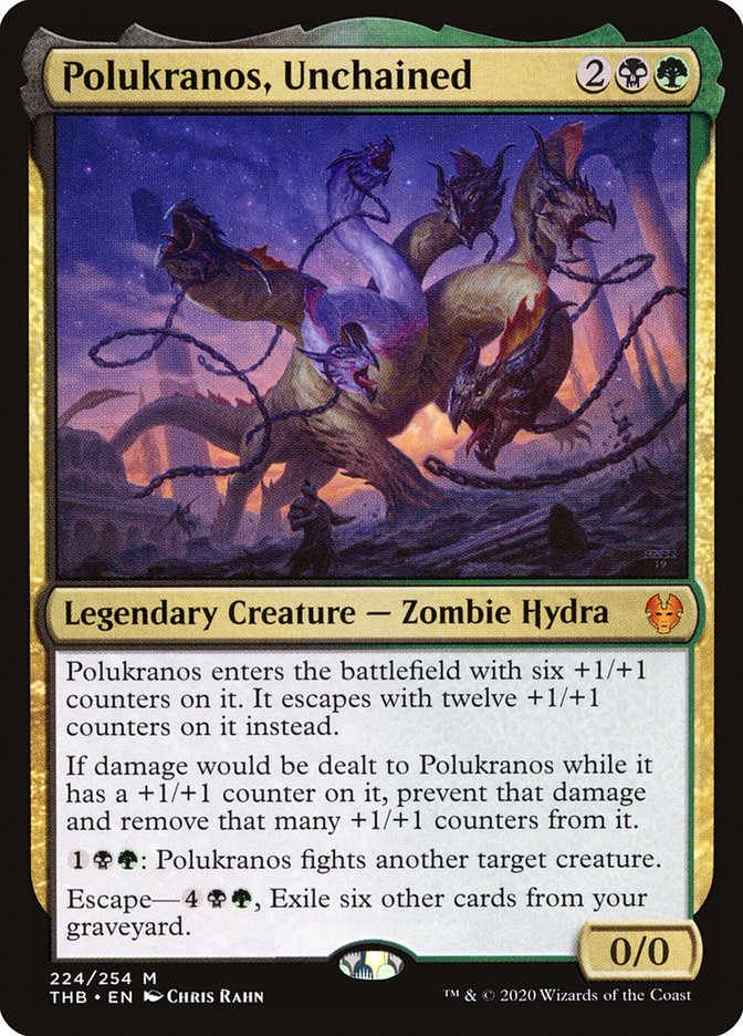 Polukranos, Unchained 224/254 (Theros Beyond Death)  | Good Games Morley