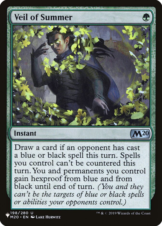 Veil of Summer 198/280 (The List Reprints)  | Good Games Morley