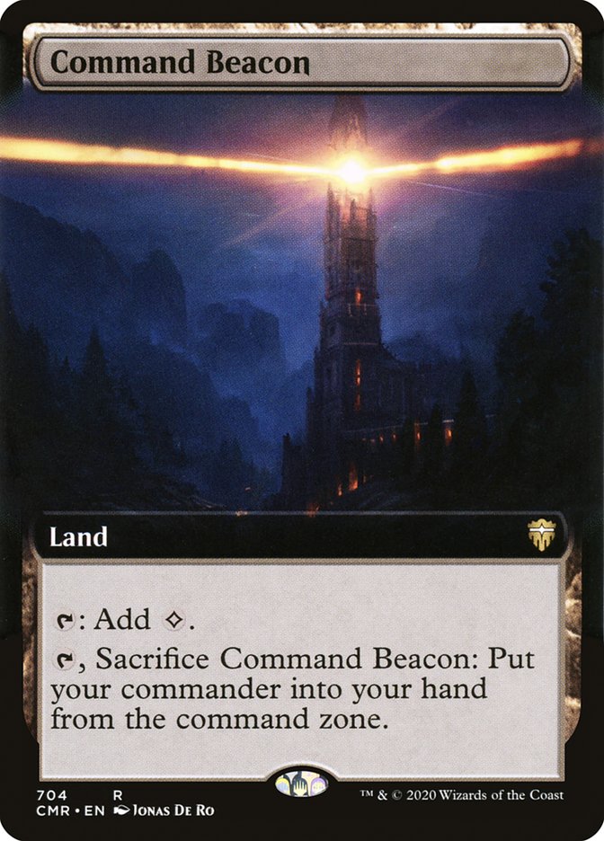 Command Beacon 704 (Commander Legends)  - Extended Art Foil | Good Games Morley