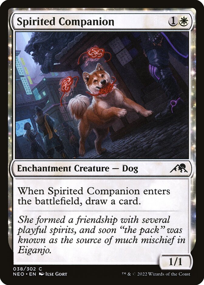 Spirited Companion 38 (Kamigawa: Neon Dynasty)  | Good Games Morley