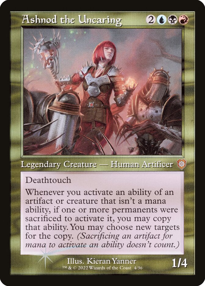 Ashnod the Uncaring 4/40 (Commander: The Brothers' War)  - Foil | Good Games Morley
