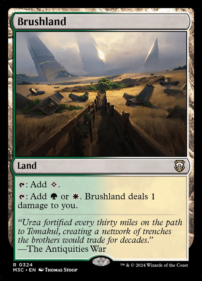 Brushland 324/411 (Commander: Modern Horizons 3)  | Good Games Morley