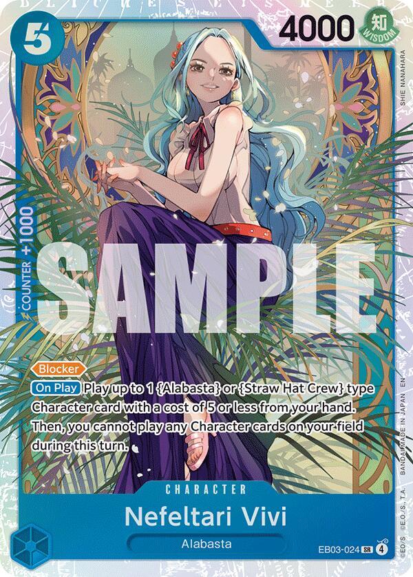 Nefeltari Vivi EB03-024 (Extra Booster: One Piece Heroines Edition)  - Foil | Good Games Morley