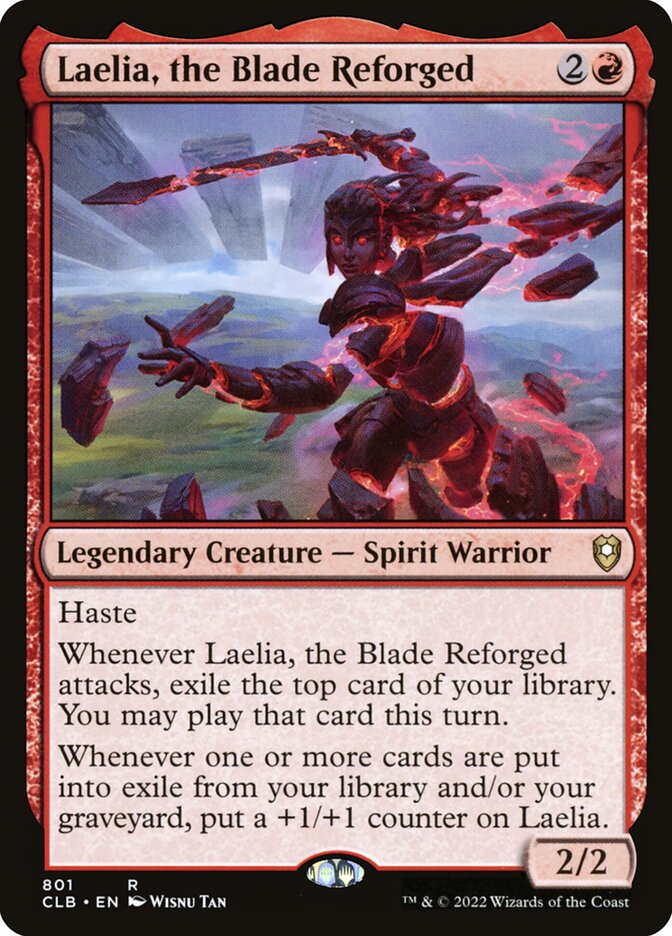 Laelia, the Blade Reforged 801 (Commander Legends: Battle for Baldur's Gate)  | Good Games Morley