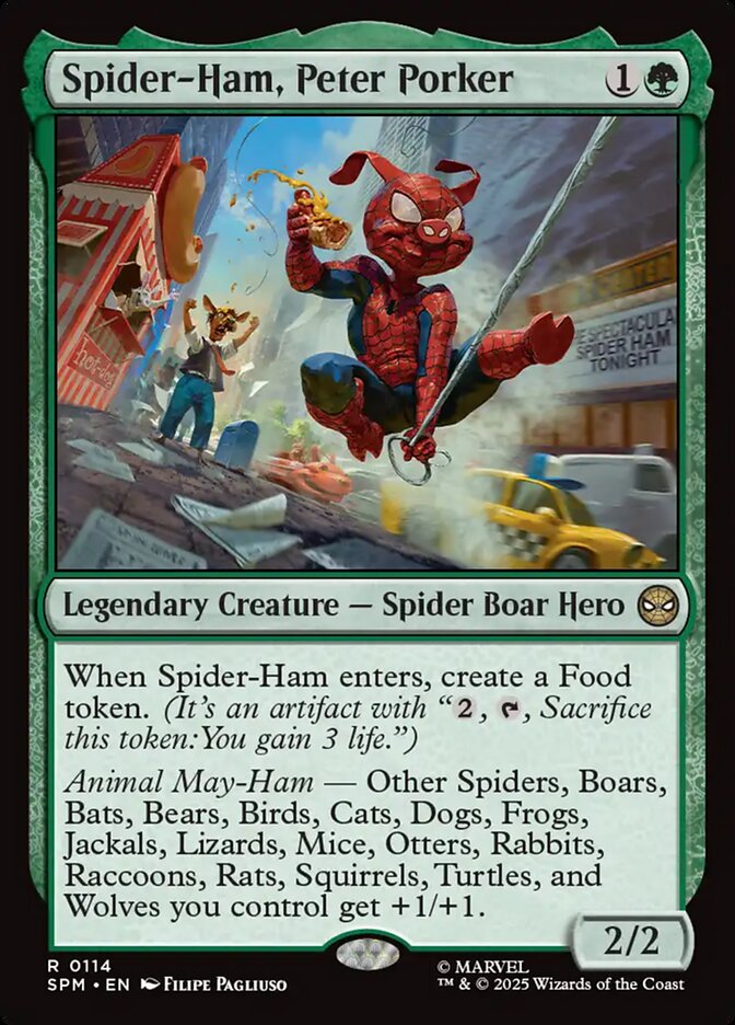 Spider-Ham, Peter Porker 114/198 (Marvel's Spider-Man)  | Good Games Morley