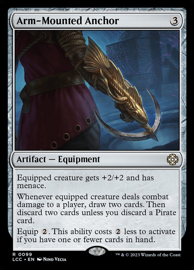 Arm-Mounted Anchor 99/370 (Commander: The Lost Caverns of Ixalan)  | Good Games Morley