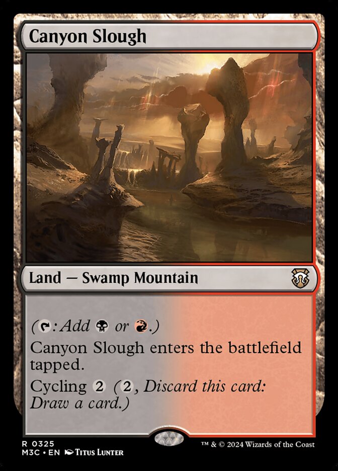 Canyon Slough 325/411 (Commander: Modern Horizons 3)  | Good Games Morley