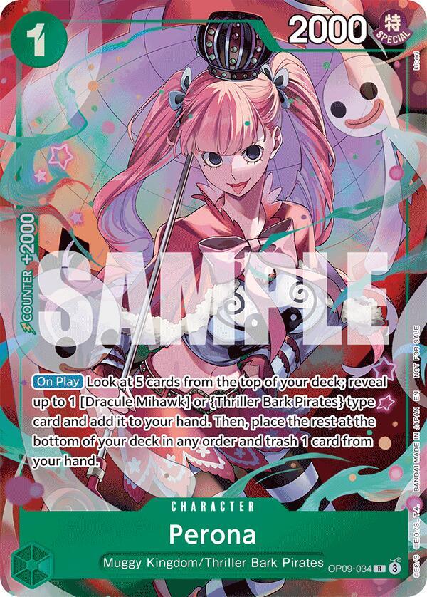 Perona OP09-034 (Extra Booster: One Piece Heroines Edition)  - Foil | Good Games Morley