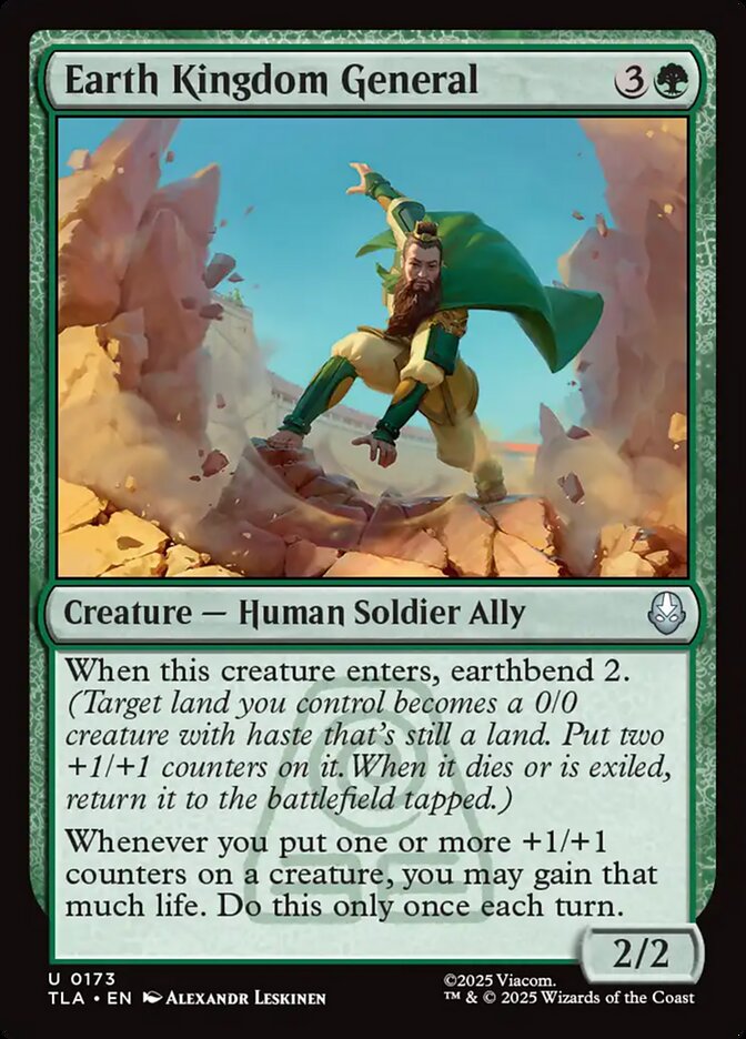 Earth Kingdom General 173 (Avatar: The Last Airbender)  - Foil | Good Games Morley