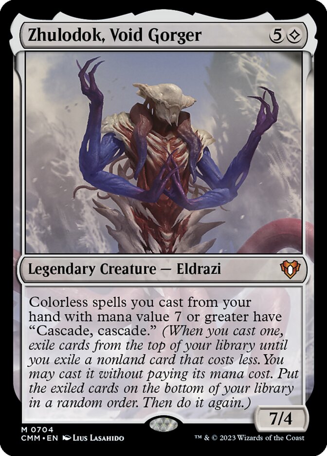 Zhulodok, Void Gorger 704 (Commander Masters)  - Foil | Good Games Morley