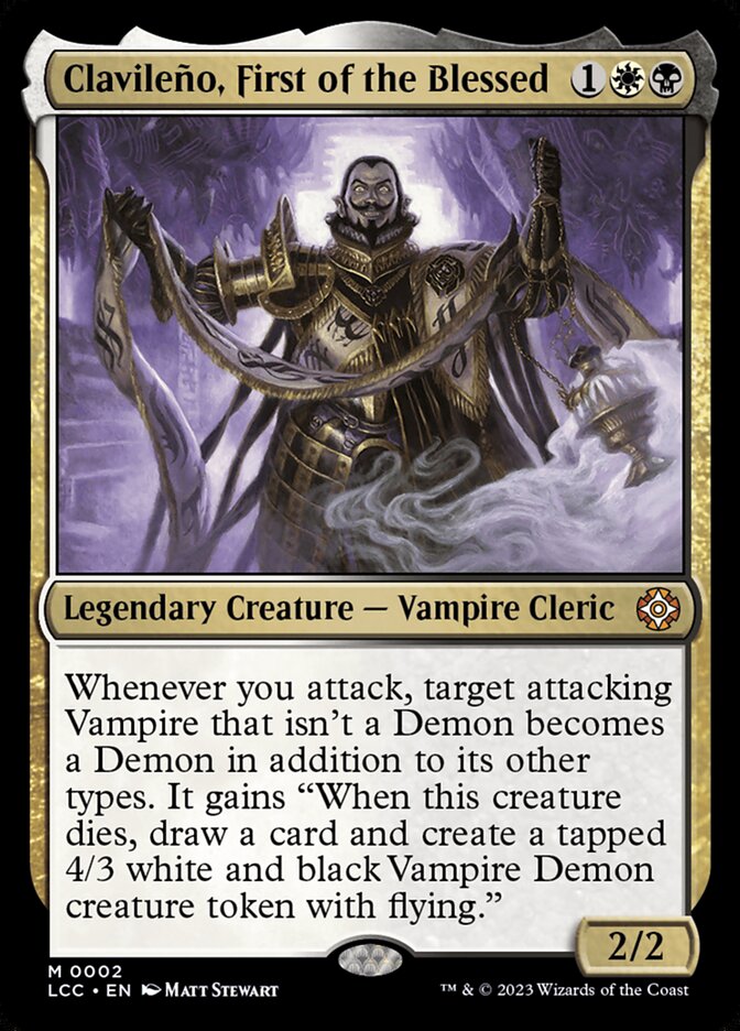 Clavileño, First of the Blessed 2/370 (Commander: The Lost Caverns of Ixalan)  - Foil | Good Games Morley