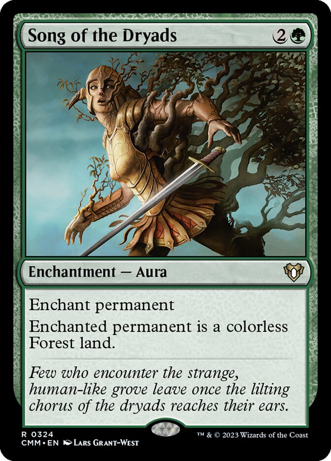 Song of the Dryads 324/451 (Commander Masters)  | Good Games Morley
