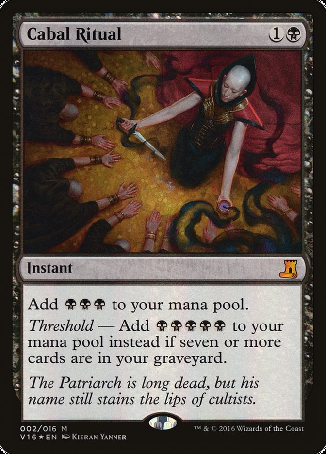 Cabal Ritual 2/16 (From the Vault: Lore)  - Foil | Good Games Morley