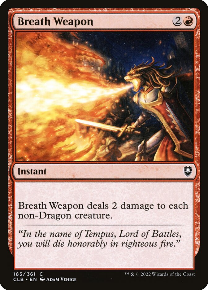 Breath Weapon 165 (Commander Legends: Battle for Baldur's Gate)  | Good Games Morley