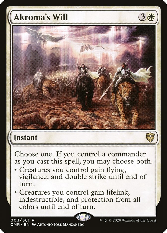 Akroma's Will 3 (Commander Legends)  | Good Games Morley