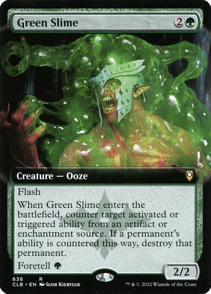 Green Slime 636 (Commander Legends: Battle for Baldur's Gate)  | Good Games Morley