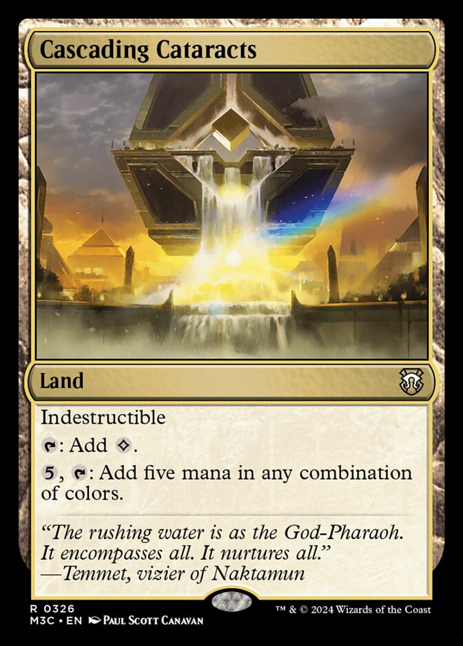 Cascading Cataracts 326 (Commander: Modern Horizons 3)  | Good Games Morley