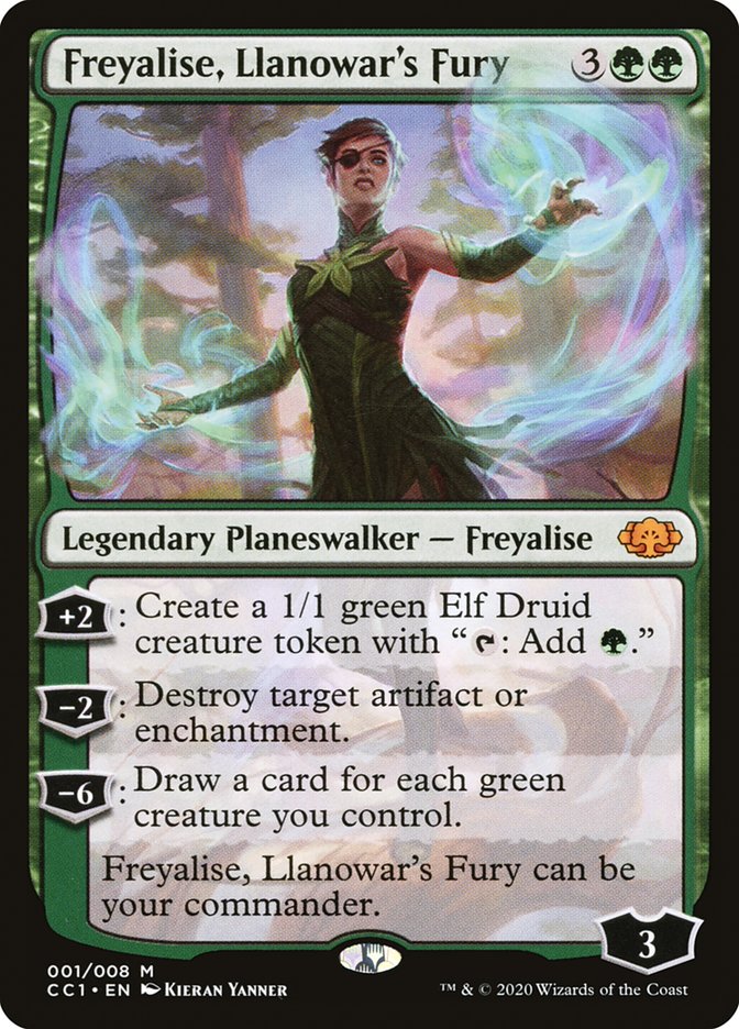 Freyalise, Llanowar's Fury 1/8 (Commander Collection: Green)  | Good Games Morley