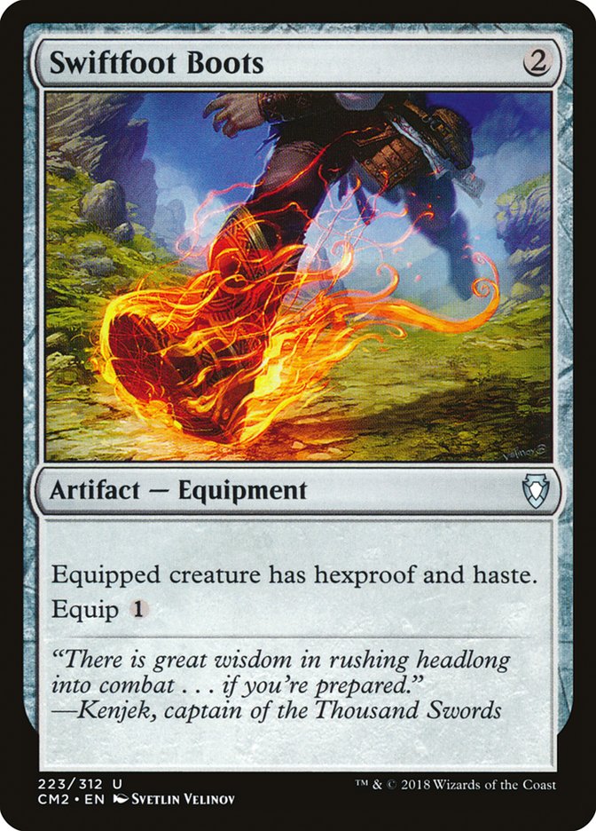 Swiftfoot Boots 223/312 (Commander Anthology Volume II)  | Good Games Morley