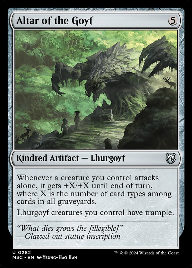 Altar of the Goyf 282/411 (Commander: Modern Horizons 3)  | Good Games Morley