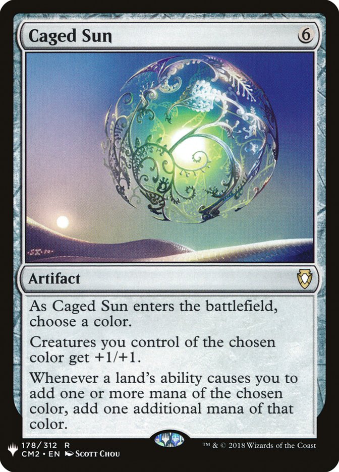 Caged Sun CM2-178/5075 (The List Reprints)  | Good Games Morley