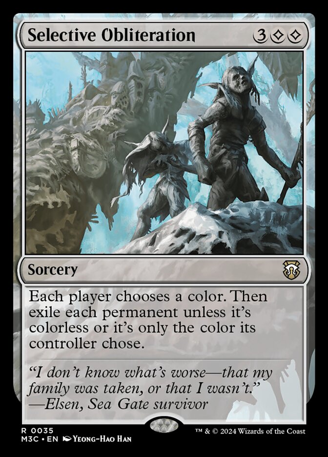 Selective Obliteration 35 (Commander: Modern Horizons 3)  | Good Games Morley