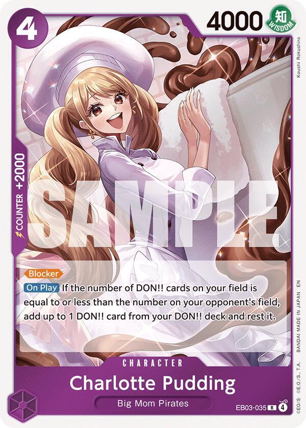 Charlotte Pudding EB03-035 (Extra Booster: One Piece Heroines Edition)  - Foil | Good Games Morley