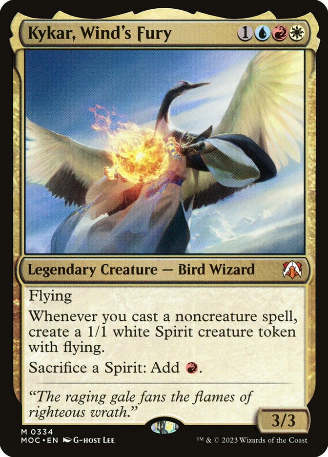 Kykar, Wind's Fury 334/444 (Commander: March of the Machine)  | Good Games Morley