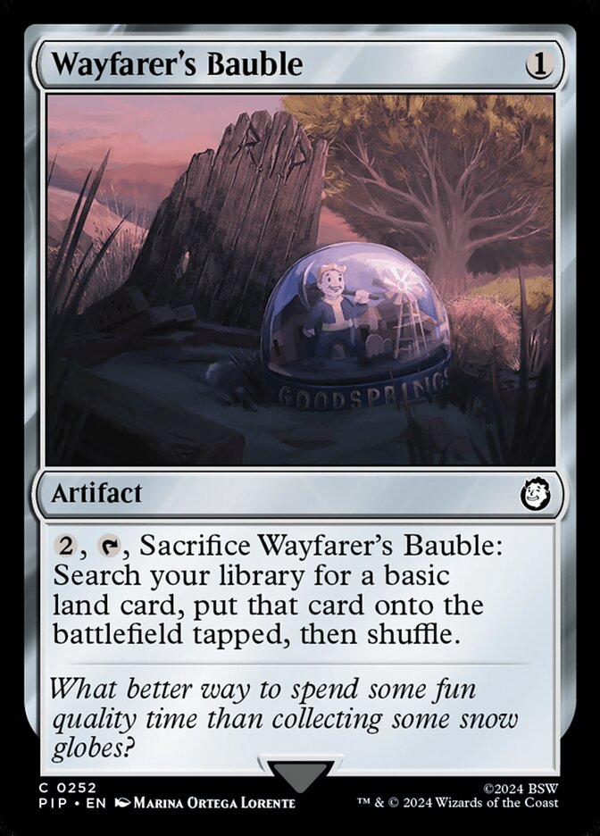 Wayfarer's Bauble 252 (Universes Beyond: Fallout)  | Good Games Morley