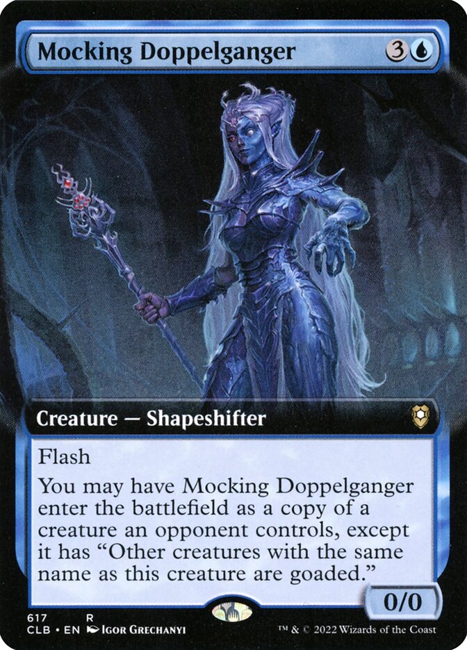 Mocking Doppelganger 617 (Commander Legends: Battle for Baldur's Gate)  | Good Games Morley