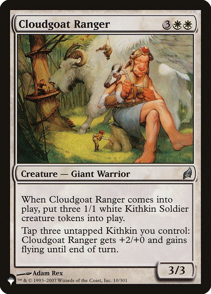 Cloudgoat Ranger LRW-10/5075 (The List Reprints)  | Good Games Morley