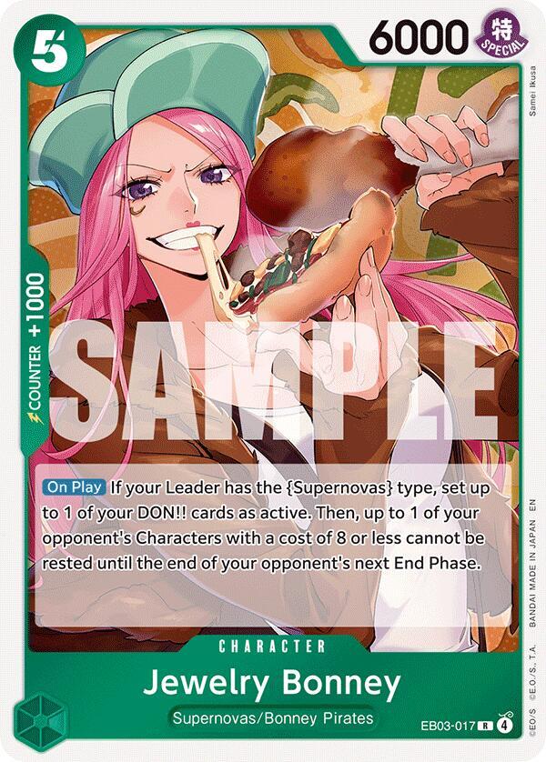 Jewelry Bonney EB03-017 (Extra Booster: One Piece Heroines Edition)  - Foil | Good Games Morley
