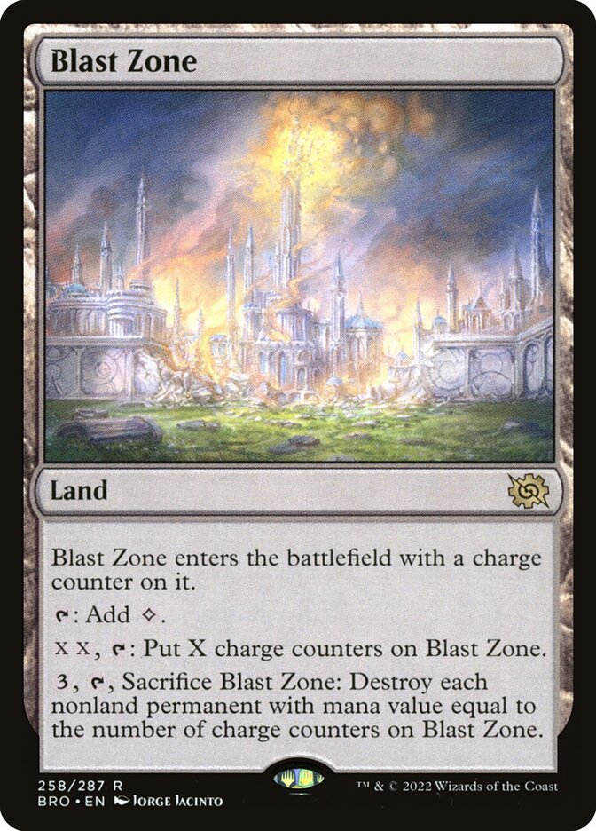 Blast Zone 258/287 (The Brothers' War)  | Good Games Morley