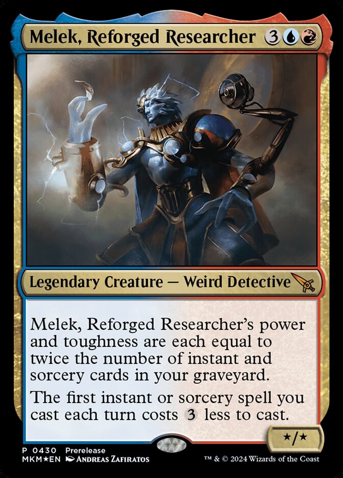 Melek Reforged Researcher 430 (Prerelease Cards)  - Foil | Good Games Morley