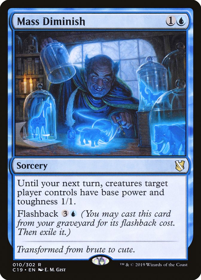 Mass Diminish 10/302 (Commander 2019)  | Good Games Morley