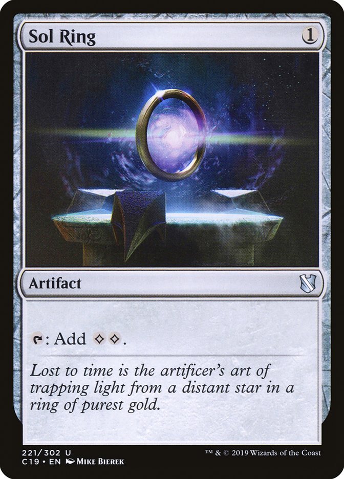 Sol Ring 221/302 (Commander 2019)  | Good Games Morley