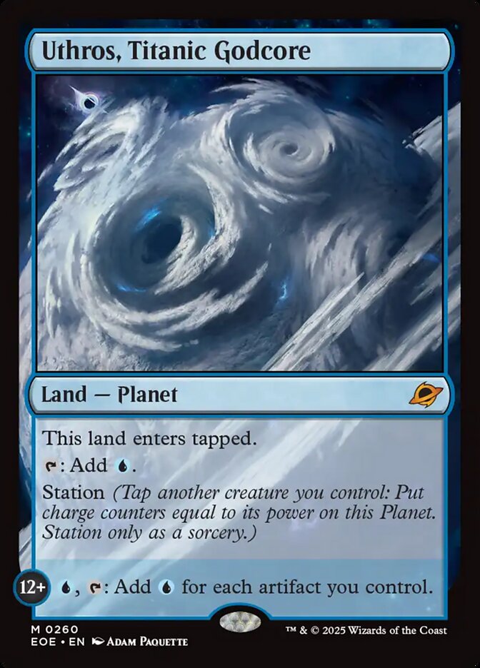 Uthros Titanic Godcore 260 (Edge of Eternities)  - Foil | Good Games Morley