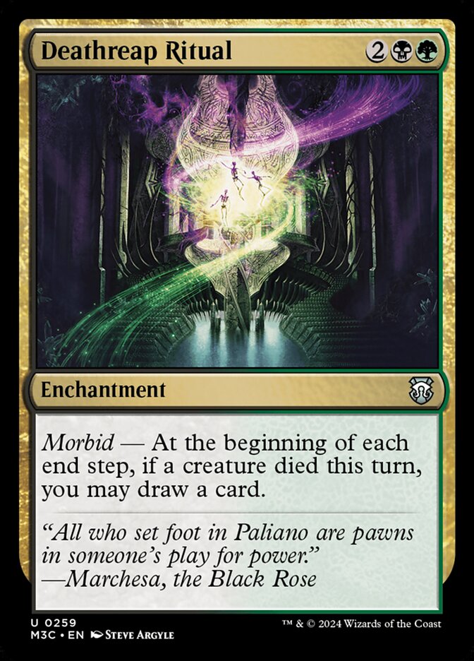 Deathreap Ritual 259/411 (Commander: Modern Horizons 3)  | Good Games Morley