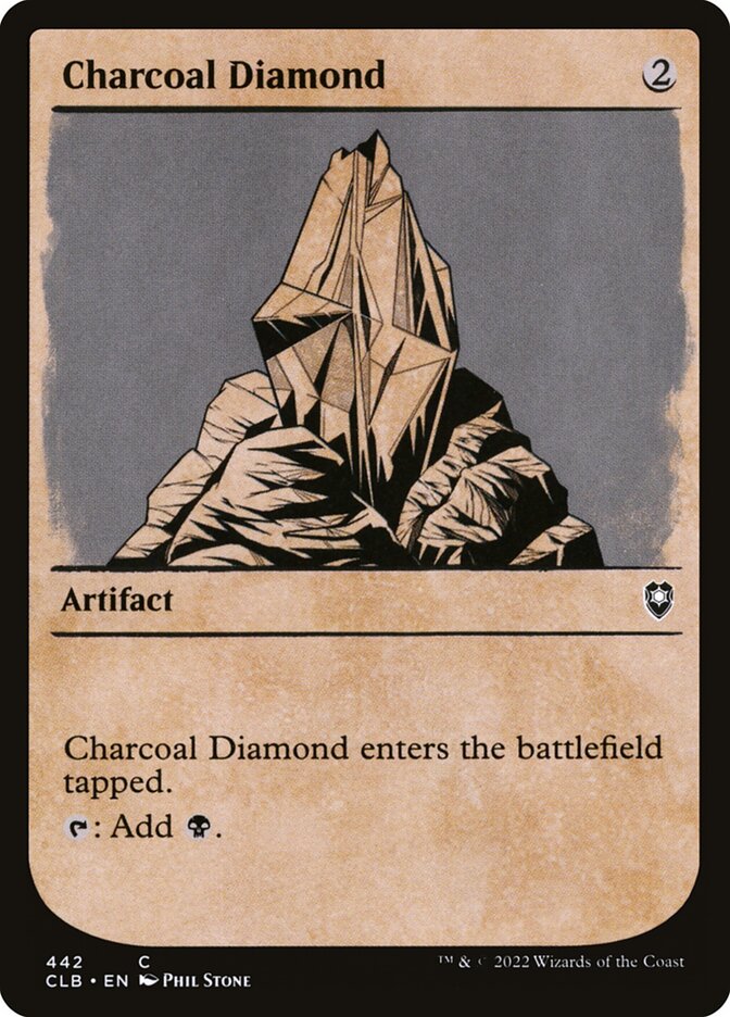 Charcoal Diamond Showcase 442 (Commander Legends: Battle for Baldur's Gate)  | Good Games Morley