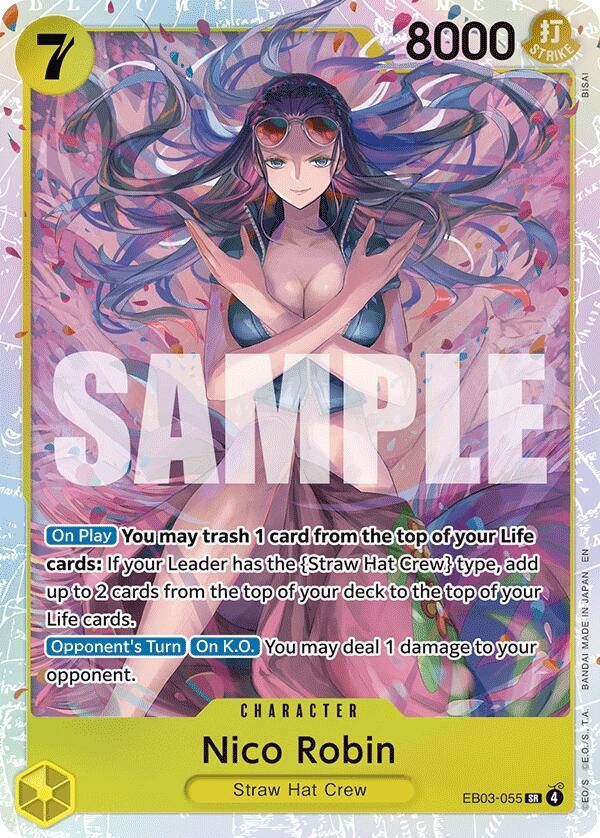Nico Robin EB03-055 (Extra Booster: One Piece Heroines Edition)  - Foil | Good Games Morley