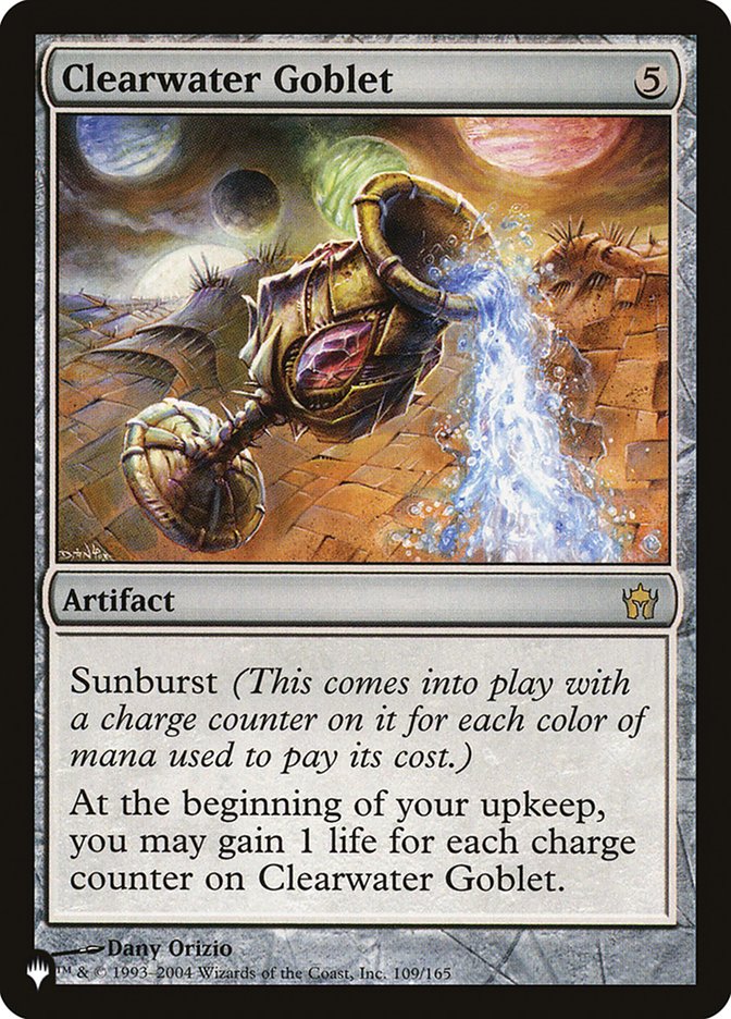 Clearwater Goblet 109/165 (The List Reprints)  | Good Games Morley