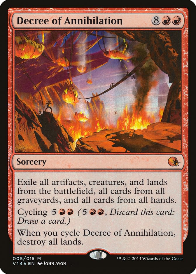 Decree of Annihilation 5/15 (From the Vault: Annihilation)  - Foil | Good Games Morley