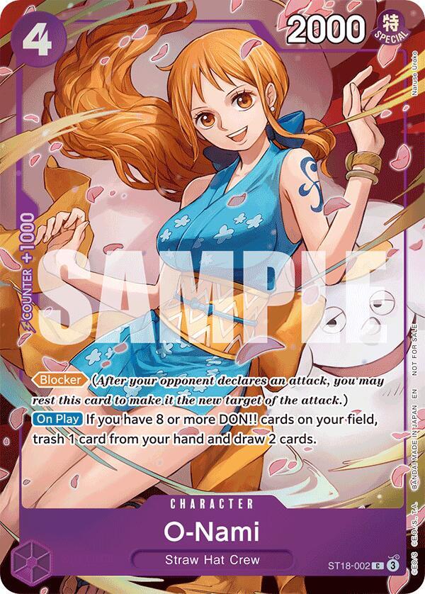 O-Nami ST18-002 (Extra Booster: One Piece Heroines Edition)  - Foil | Good Games Morley