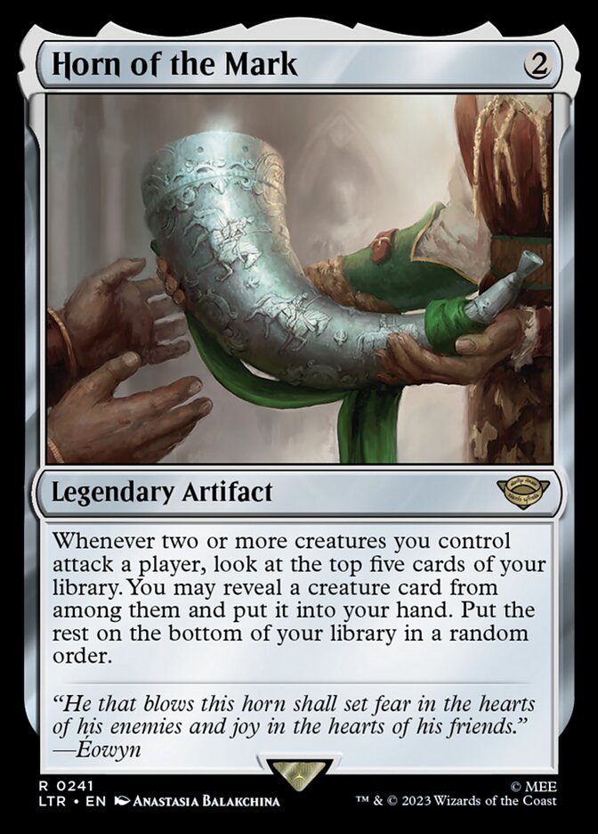 Horn of the Mark 241 (Universes Beyond: The Lord of the Rings: Tales of Middle-earth)  - Foil | Good Games Morley