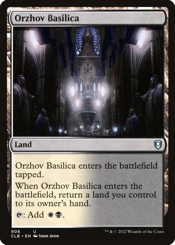 Orzhov Basilica 906 (Commander Legends: Battle for Baldur's Gate)  | Good Games Morley