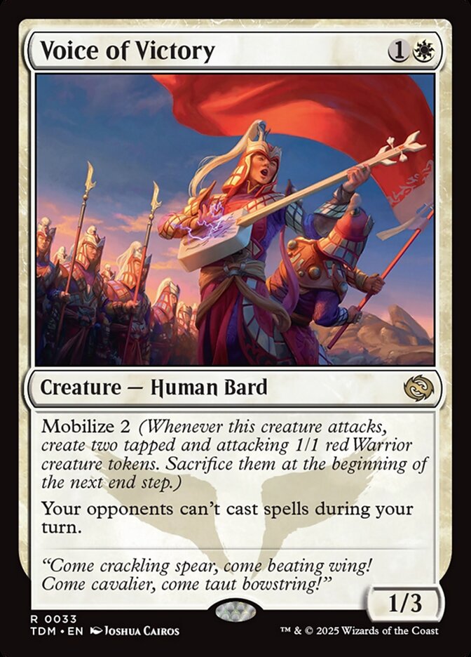 Voice of Victory 33 (Tarkir: Dragonstorm)  | Good Games Morley